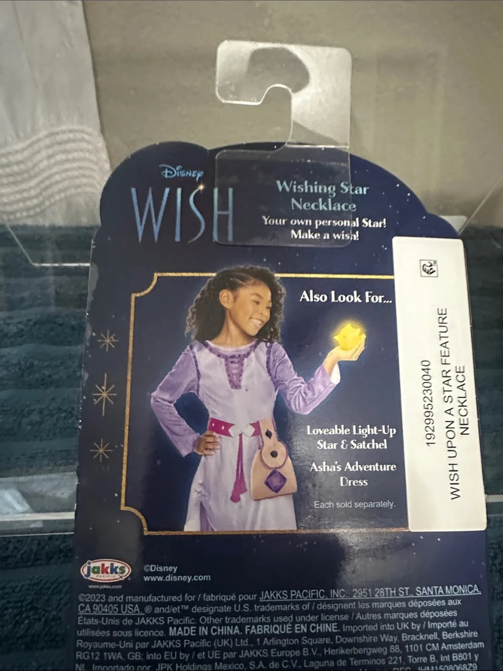 Disney Wish Star Necklace and hair accessories bundle of 5 separate items NWT